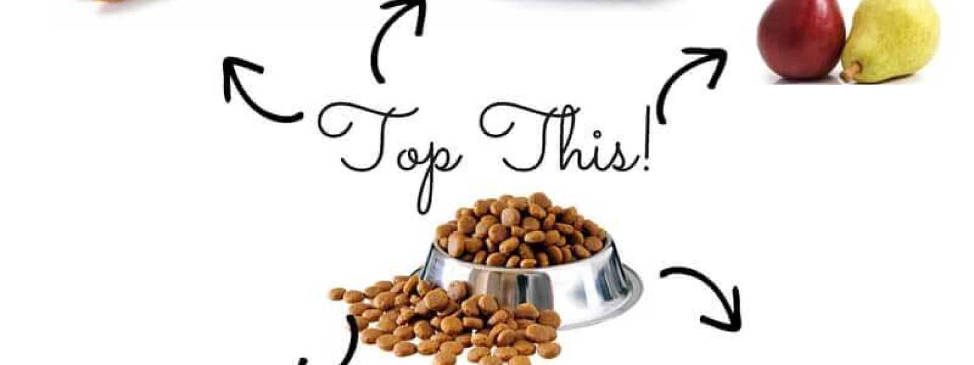 Top This 5 Healthy Dog Food Toppers